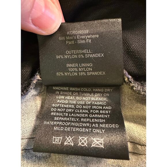 *SOLD* 686 Everywhere Collection Men’s Slim Fit Camo Pants 32X32 Utility Outdoor - Picture 10 of 10